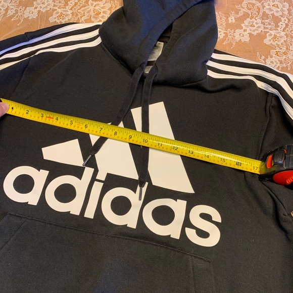 Adidas Hooded Sweatshirt Youth Large/Adult Small - Picture 4 of 5